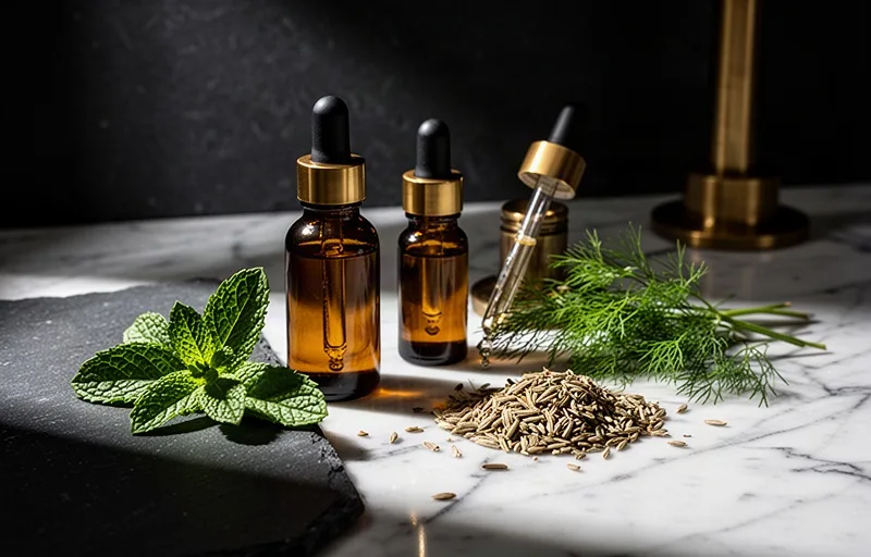 Macerados botánicos en aceite frente a soluciones alcohólicas